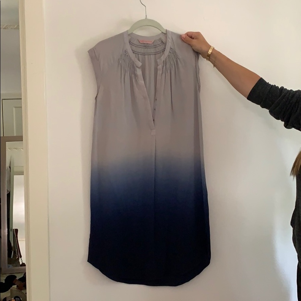Rebecca Taylor blue ombré dress